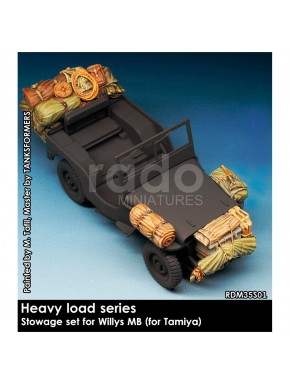 Ensemble de chargement pour Willys MB 1/35 Rado Miniatures