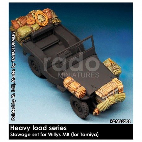 Ensemble de chargement pour Willys MB 1/35 Rado Miniatures