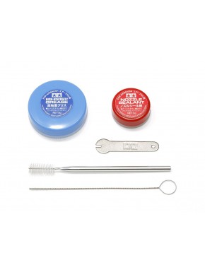 Kit de limpeza para aerógrafo Tamiya Spray-Work