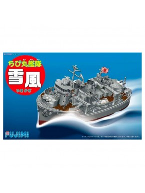 Maquete Chibi-Maru Yukikaze da Fujimi