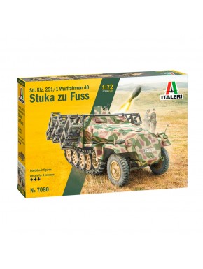 Maquete Sd.Kfz. 251/1 Stuka zu Fuss Italeri 1/72