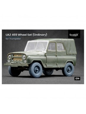 Jeu de roues imprimées en 3D pour UAZ 469
