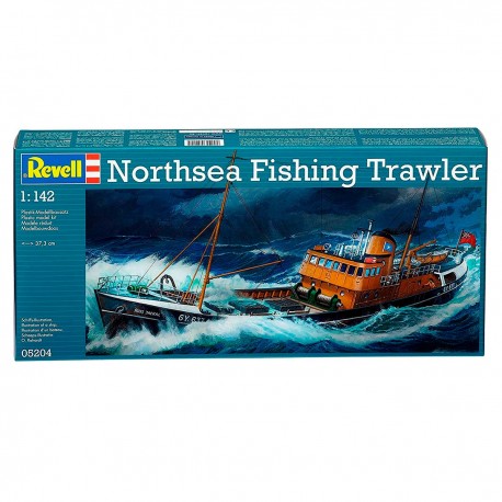Maquette chalutier North Sea échelle 1/142 Revell