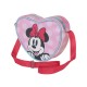 Sac en forme de cœur Minnie Mouse rose