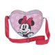 Sac en forme de cœur Minnie Mouse rose