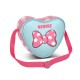 Sac en forme de cœur Minnie Mouse rose
