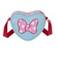 Sac en forme de cœur Minnie Mouse rose