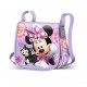 Sac bandoulière lilas Minnie Mouse avec chaton et fleurs
