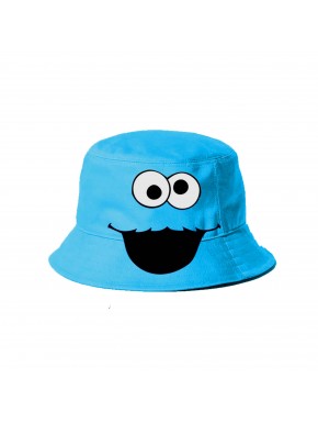 Chapeau bob bleu enfant Cookie Monster