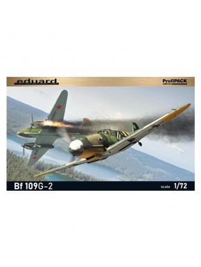 Kit modèle à l'échelle Bf 109G-2 1/72 d'Eduard