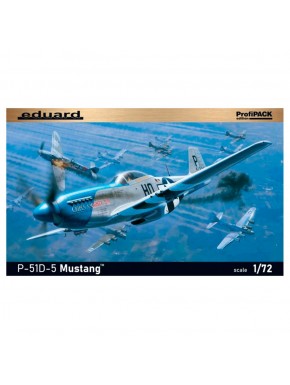 Kit maquette P-51D-5 Mustang 1/72 d'Eduard