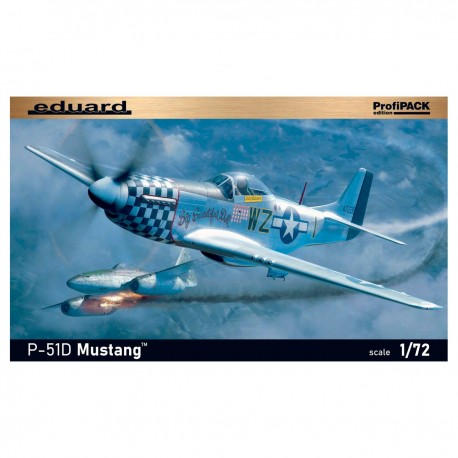 Kit modèle avion P-51D Mustang échelle 1/72 de Eduard