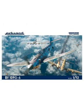 Kit de modélisme Bf 109G-6 échelle 1/72 Eduard
