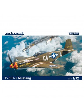 Kit de modèle P-51D-5 Mustang 1/72 Eduard