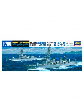 Maquete em escala 1/700 dos destroyers Abukuma e Jintsu
