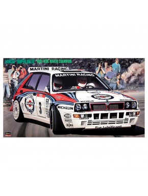 Modelo em escala 1:24 Lancia Super Delta 1992 WRC por Hasegawa