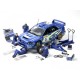 Set de figurines de mécaniciens de rallye Tamiya avec outils