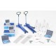 Set de figurines de mécaniciens de rallye Tamiya avec outils