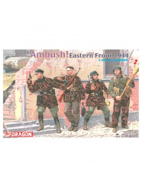 Conjunto de figuras de soldados Dragon 1/35 Frente Oriental 1944