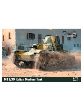 Modèle réduit de char italien M11/39 1/72