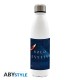 Bouteille thermos blanche Solo Leveling avec design Jinwoo
