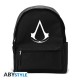 Mochila preta Assassin's Creed com logo Crest