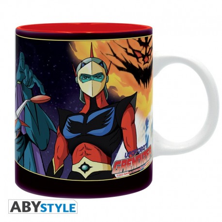 Caneca Grendizer Duke Fleed com design colorido