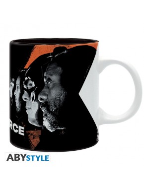 Taza negra de 320 ml con diseño de Task Force X