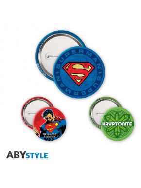 Badges de Superman et Kryptonite de DC Comics
