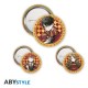 Pack de badges Harry Potter avec Harry, Hermione et Ron