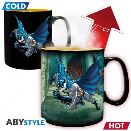 Mug de Batman et Joker changeant avec chaleur