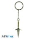 Porte-clés 3D kunai du 4ème Hokage de Naruto Shippuden