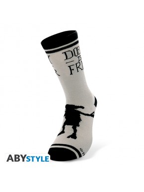 Chaussettes Harry Potter Dobby noir et gris