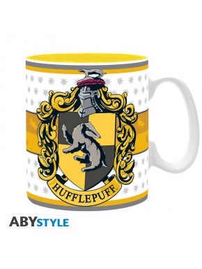 Mug de 460 ml avec design de la Maison Poufsouffle de Harry Potter