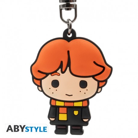 Porte-clés PVC Ron Weasley design chibi