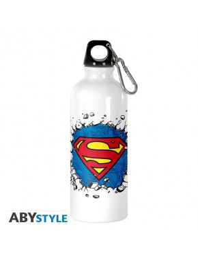 Bouteille en métal avec logo Superman