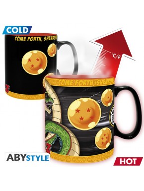Mug thermoréactif Dragon Ball avec design Shenron