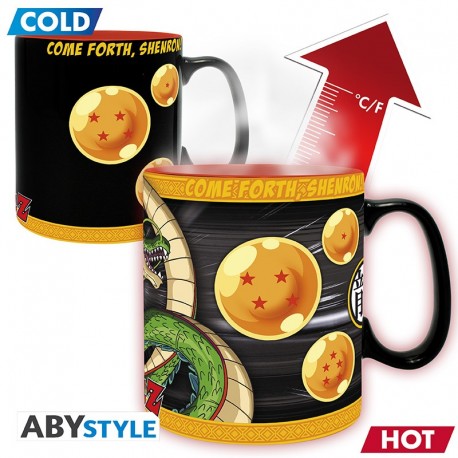 Mug thermoréactif Dragon Ball avec design Shenron