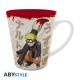 Mug Naruto Shippuden avec design de Naruto et pinceau