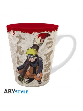 Mug Naruto Shippuden avec design de Naruto et pinceau