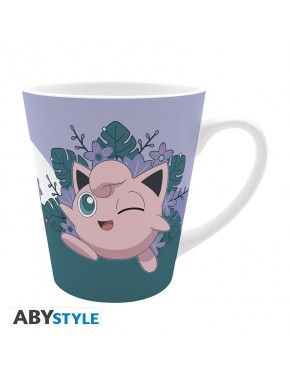 Mug Pokémon Rondoudou 250 ml avec design floral