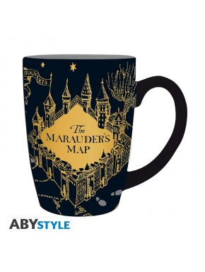 Mug de 400 ml avec design de la Carte du Maraudeur de Harry Potter
