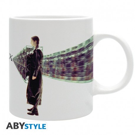 Mug blanc The Matrix avec design de Neo