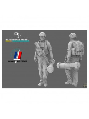 Figurine Soldat Français 1/35 avec Lanceur Eryx