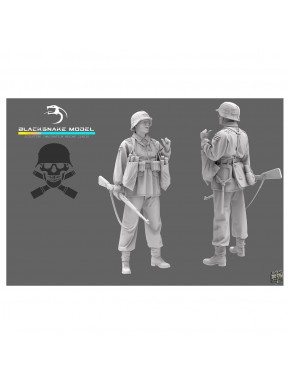 Figura de soldado Waffen alemão escala 1/35