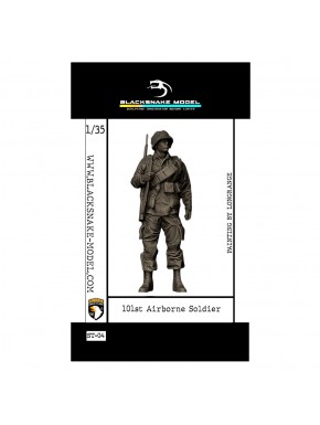 Figurine détaillée soldat 101e Aéroportée Jour J
