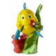 Figura Disney Ariel y Flounder La Sirenita 19 cm