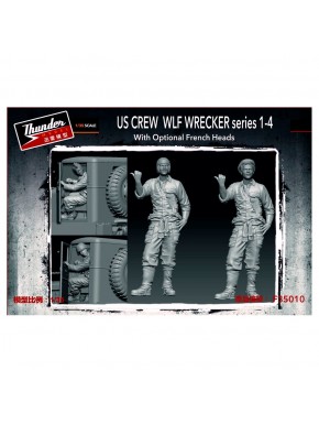 Figuras de resina 1/35 Crew M1000 Wrecker de Thunder Model