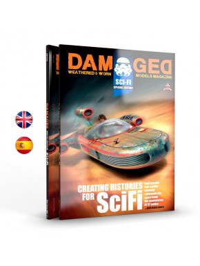 Couverture du Magazine Damaged Édition Spéciale Science-Fiction