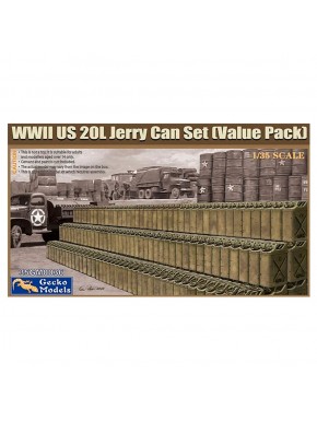 Set de bidons 20L Seconde Guerre mondiale 1/35